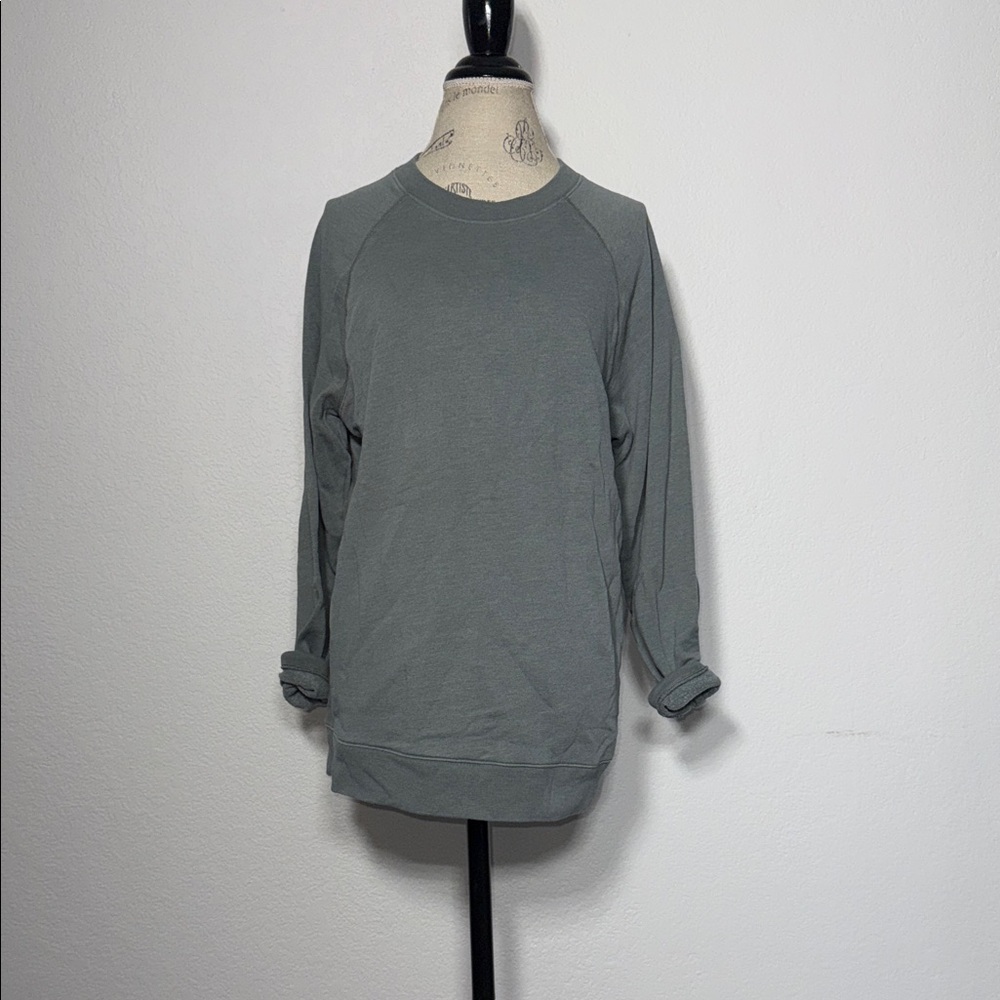 PINK Victoria's Secret Heather Green Sweatshirt